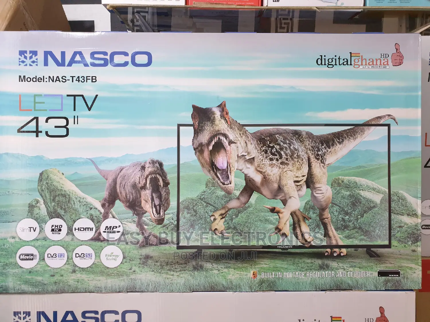43" Nasco Digital Satellite Tv