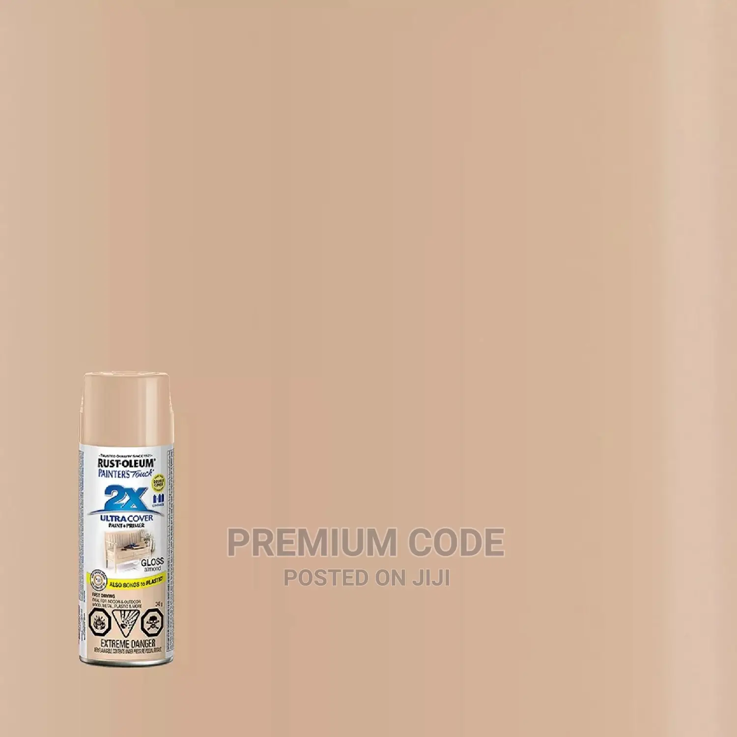 Spray Paint, Gloss Almond, 2X Ultra Cover, Rust-Oleum