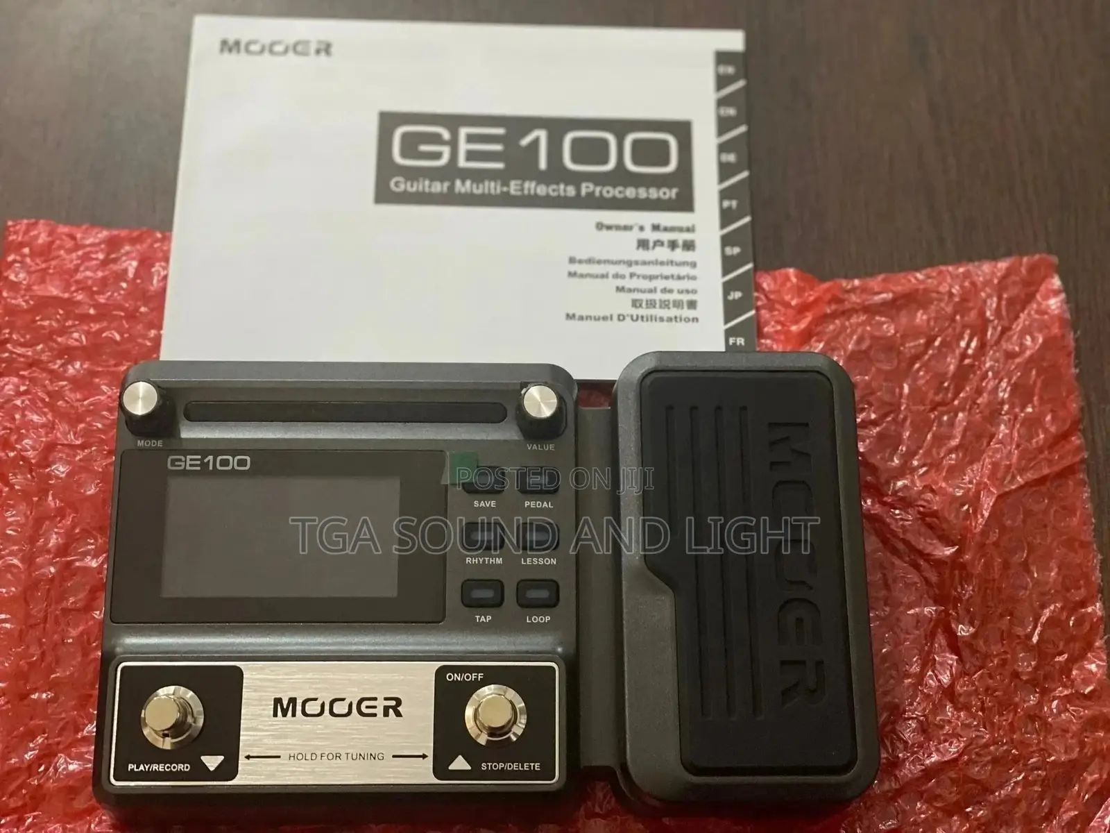 Mooer Ge100 Guitar Multi Effects Processor