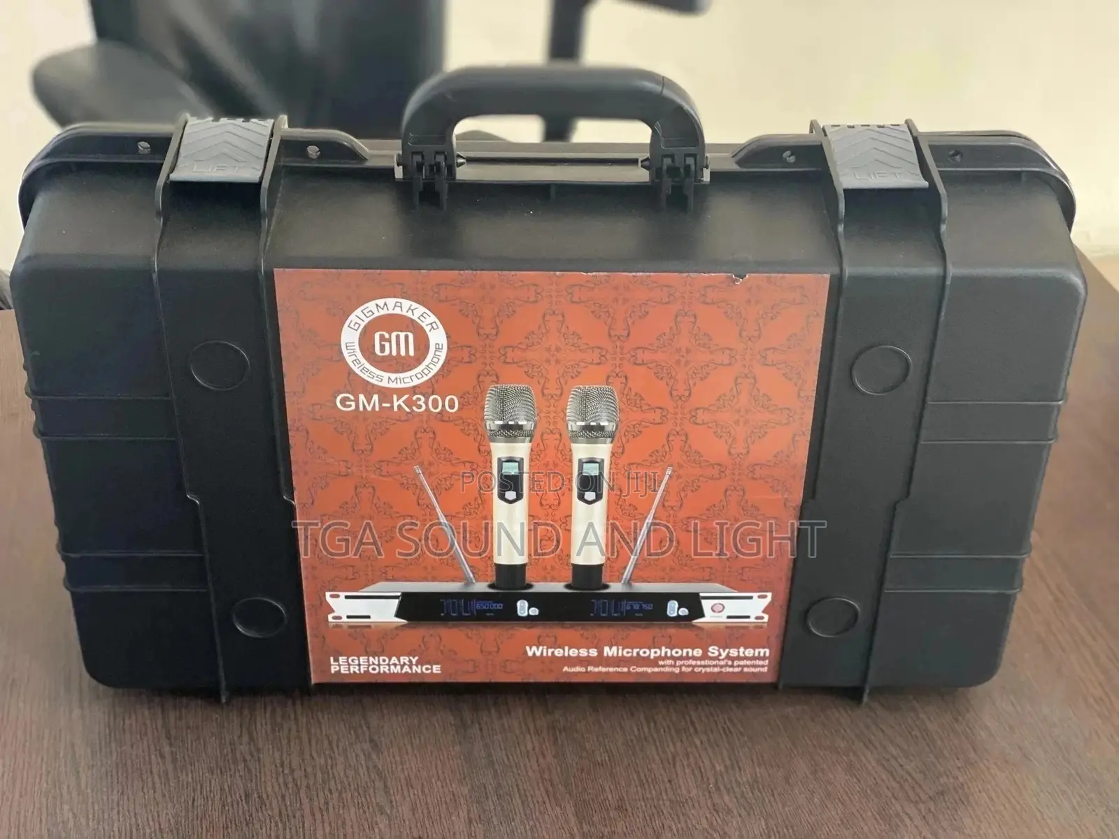 Gigmaker GM-K300 Rechargeable Wireless Microphone System