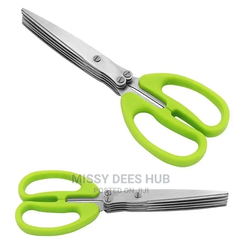 5 Layers Multi-Functional Kitchen Scissors