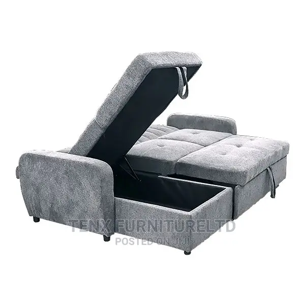 Sofabed With Pull Out Bed+Chaise Storage