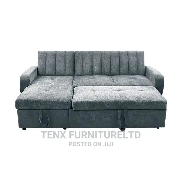 Sofabed With Pull Out Bed+Chaise Storage