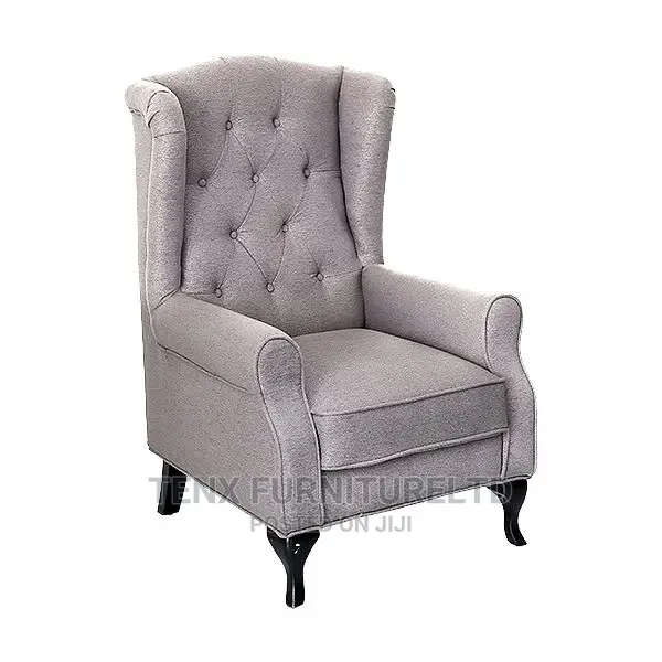 Arm Chair ( With Fabric Accent )