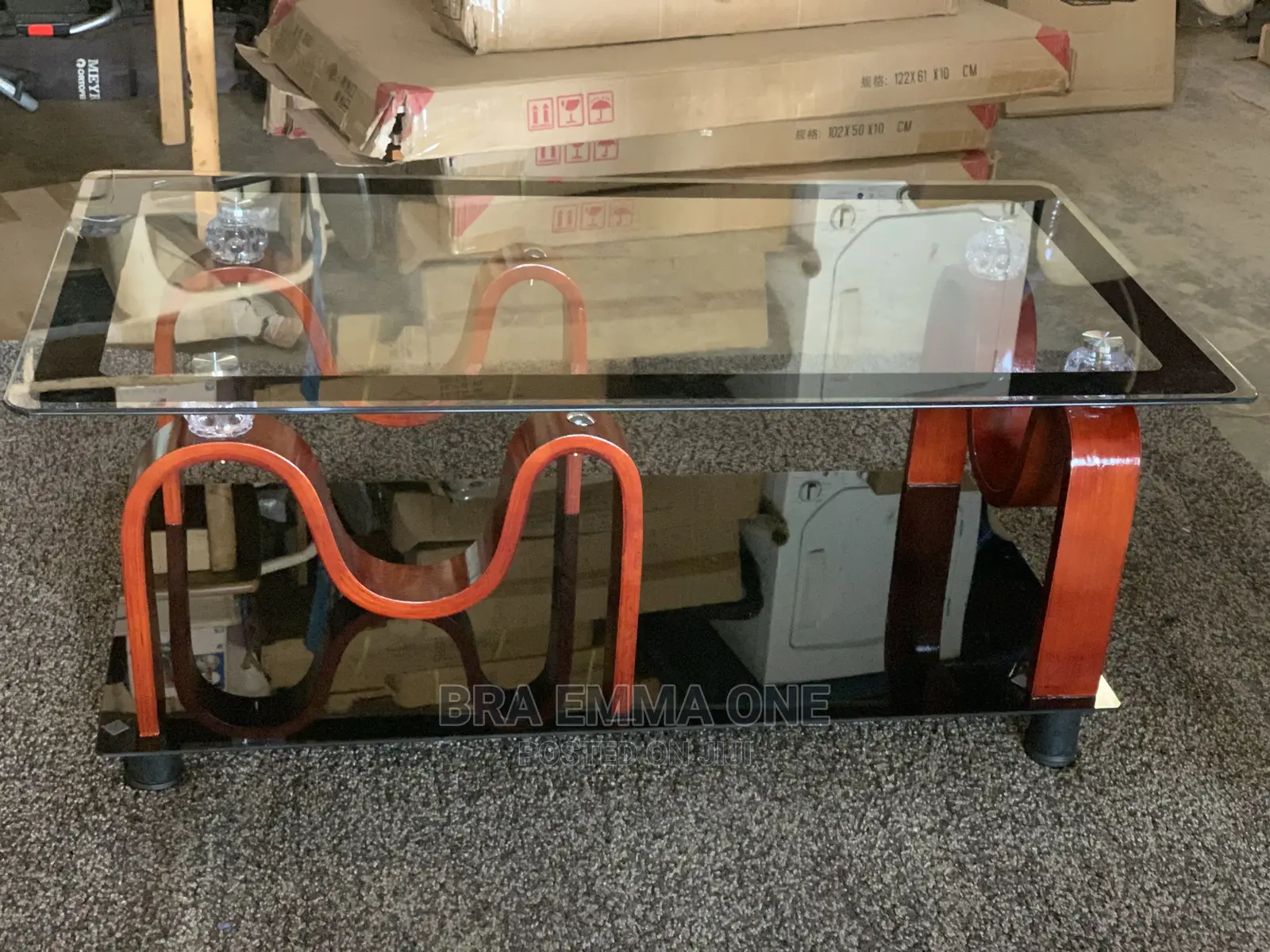 Tempered Glass Center Table