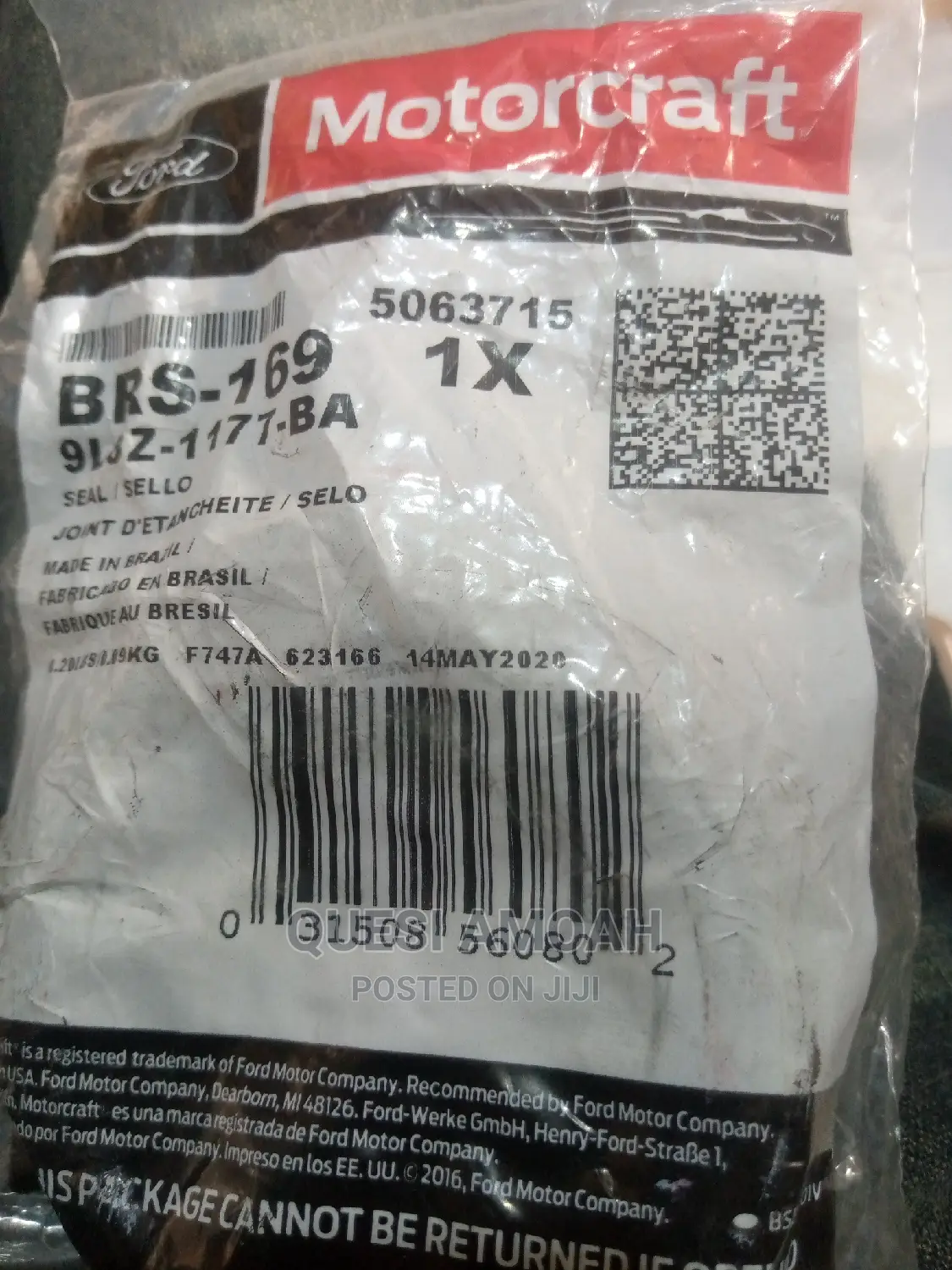 Ford Escape/ Fusion Real Wheel Seal Inner BRS-169.