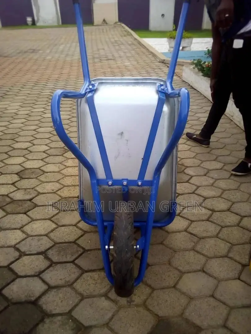 Wheelbarrow Silver-Blue Type