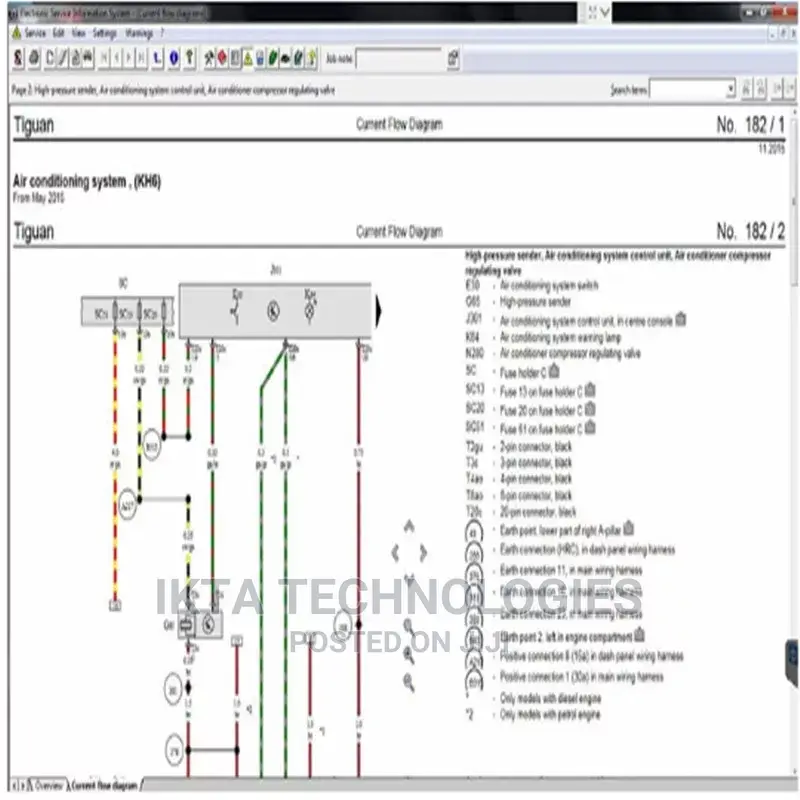 Auto Repair Software ELSAWIN 6.0 for V-W, Audi, Seat, Skoda