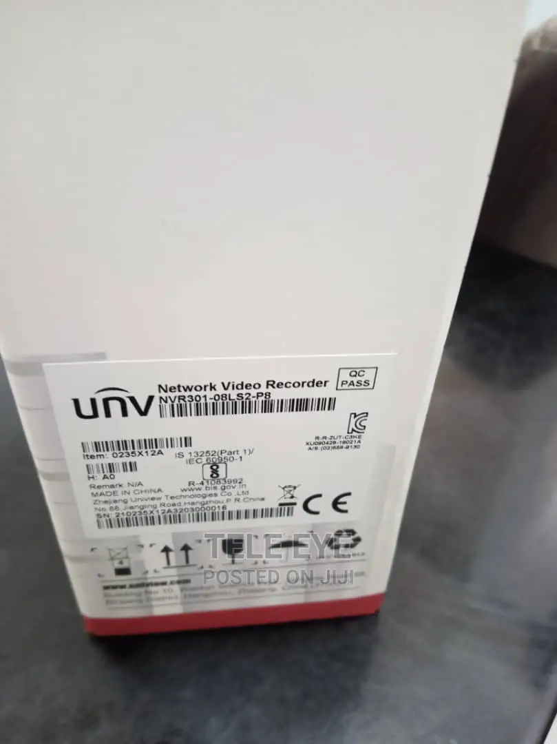 Uniview NVR 8channel