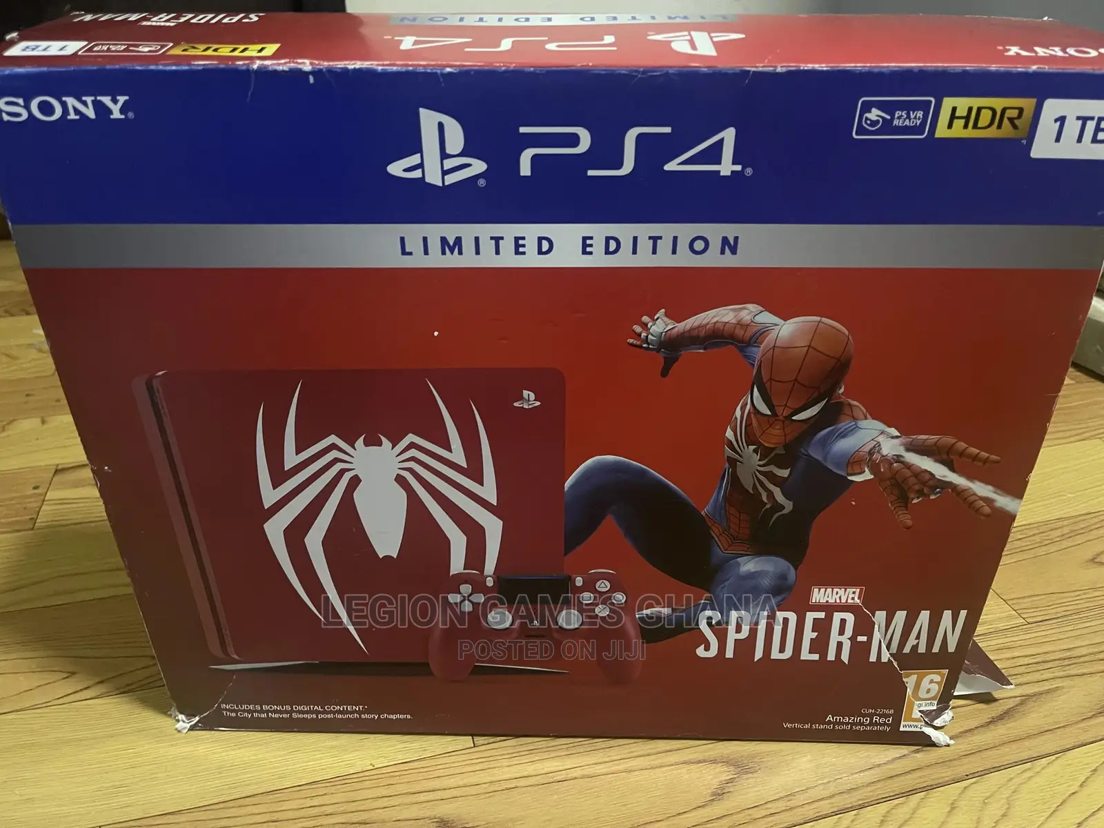 Spider-Man Limited Edition Playstation 4 Slim