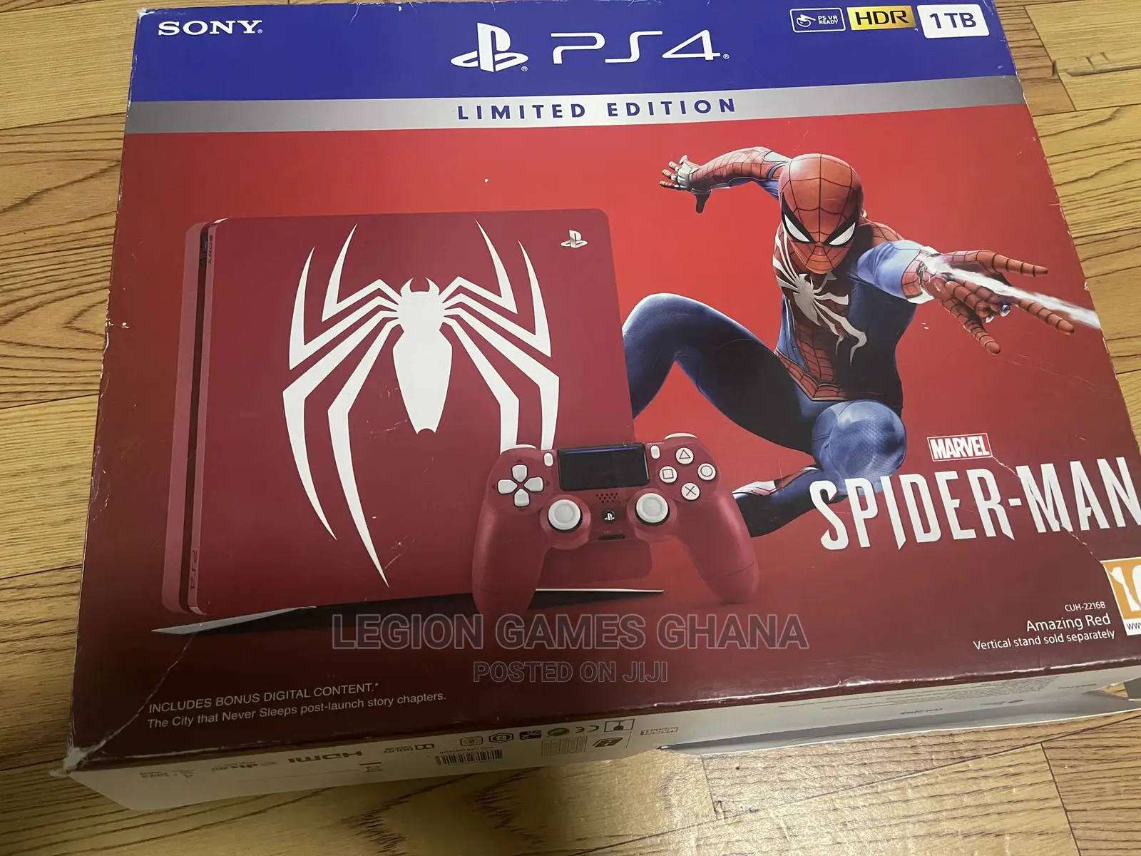 Spider-Man Limited Edition Playstation 4 Slim