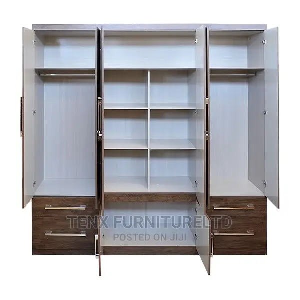 Wardrobe 6doors 4drawers With Mirror(Alabama))