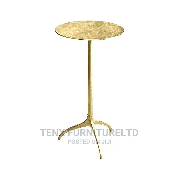 Accent Round Table Pedestal (Antique)