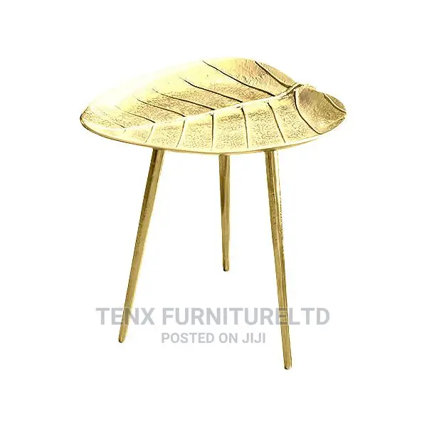 Accent Table Palash Leaf (Antique)