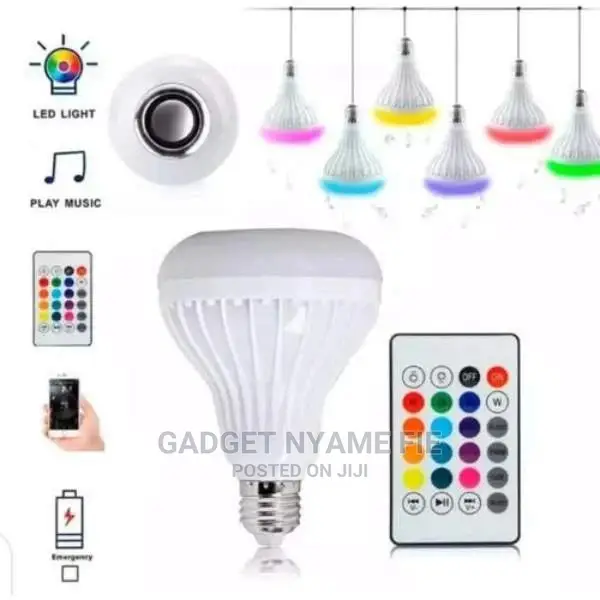 7 Colors LED Light Remote Control - 12W