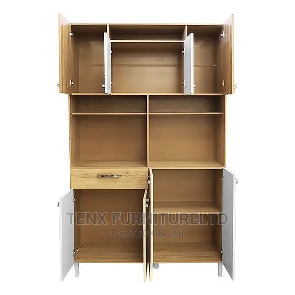 Kitchen Cabinet Wooden 8 Doors