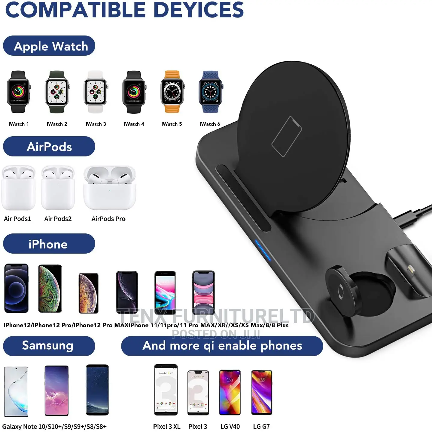 Wireless Charger 3 in 1