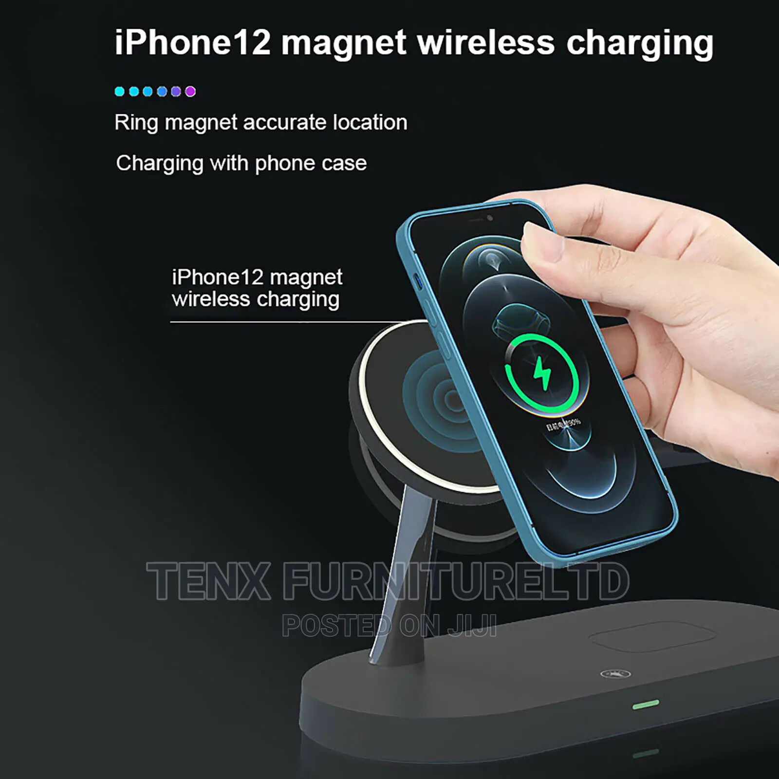 Wireless Fast Charging Dock Station (5 in 1)
