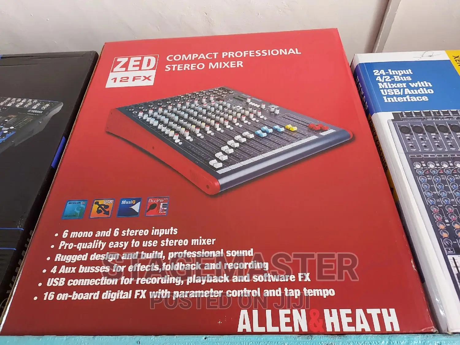 Allen and Heath Zed 12 Fx Stereo Mixer
