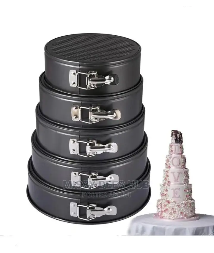 5pcs Nonstick Cake Pan Set