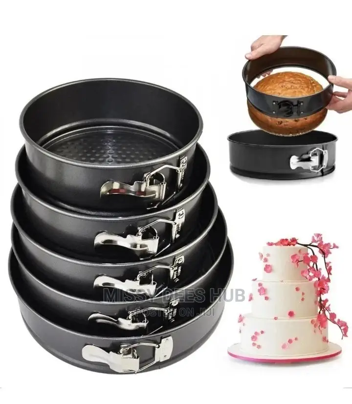 5pcs Nonstick Cake Pan Set