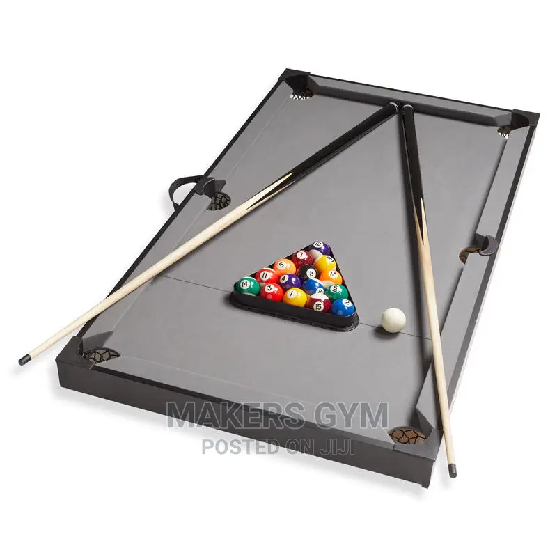 Pool Set (Ease of Use)Billiards Table Top