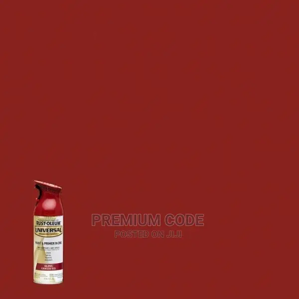 Anti Rust Spray Universal Paint/Primer, Gloss Crimpson Red