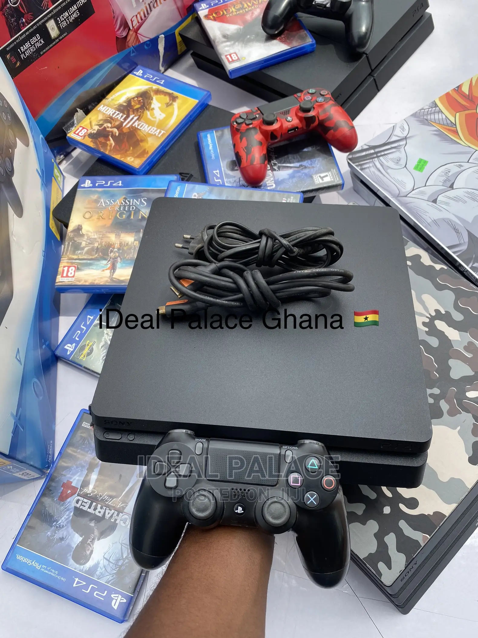 Ps4 Slim Uk Used 10 Games