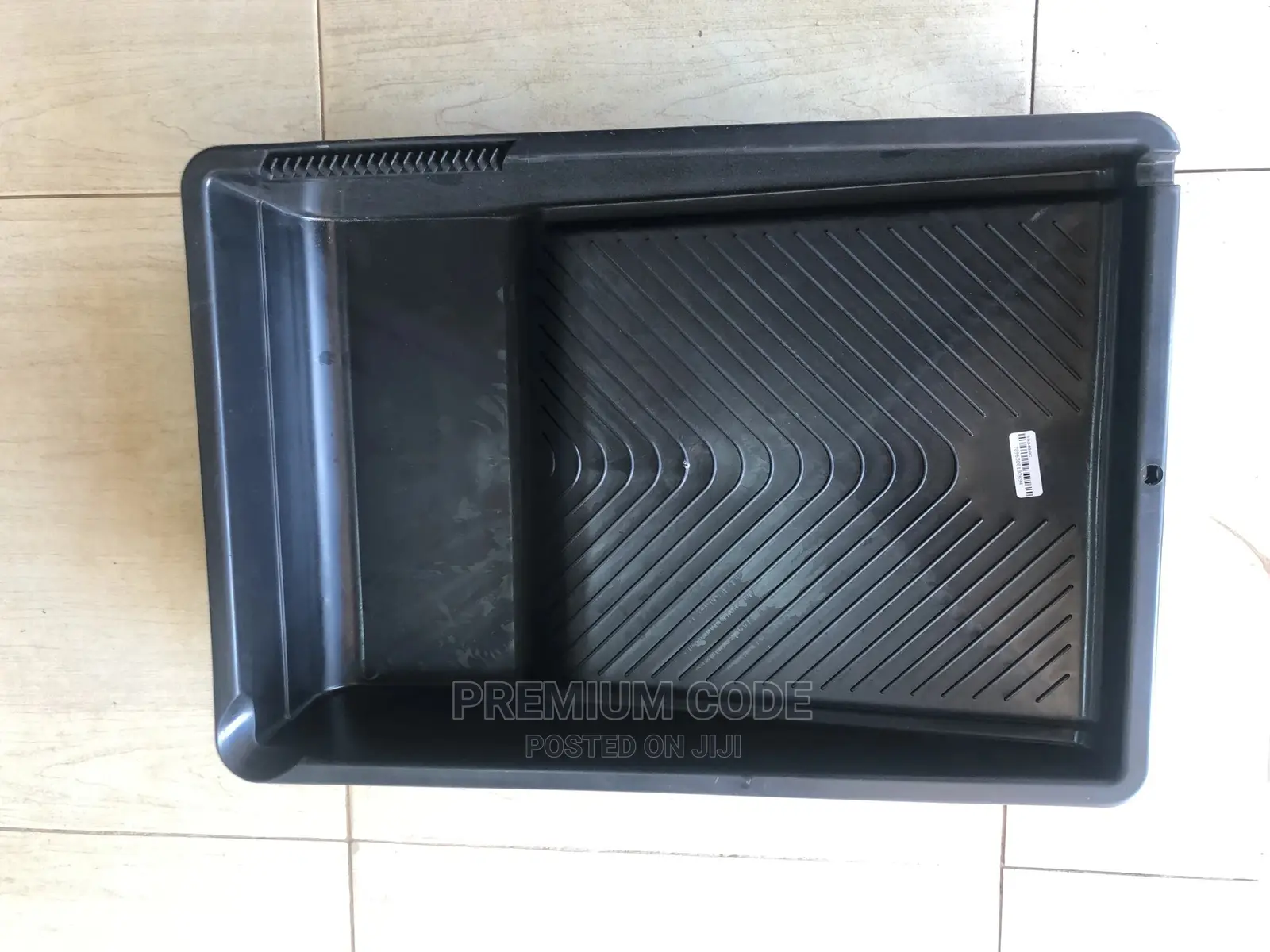 Paint Tray With Liners, Black