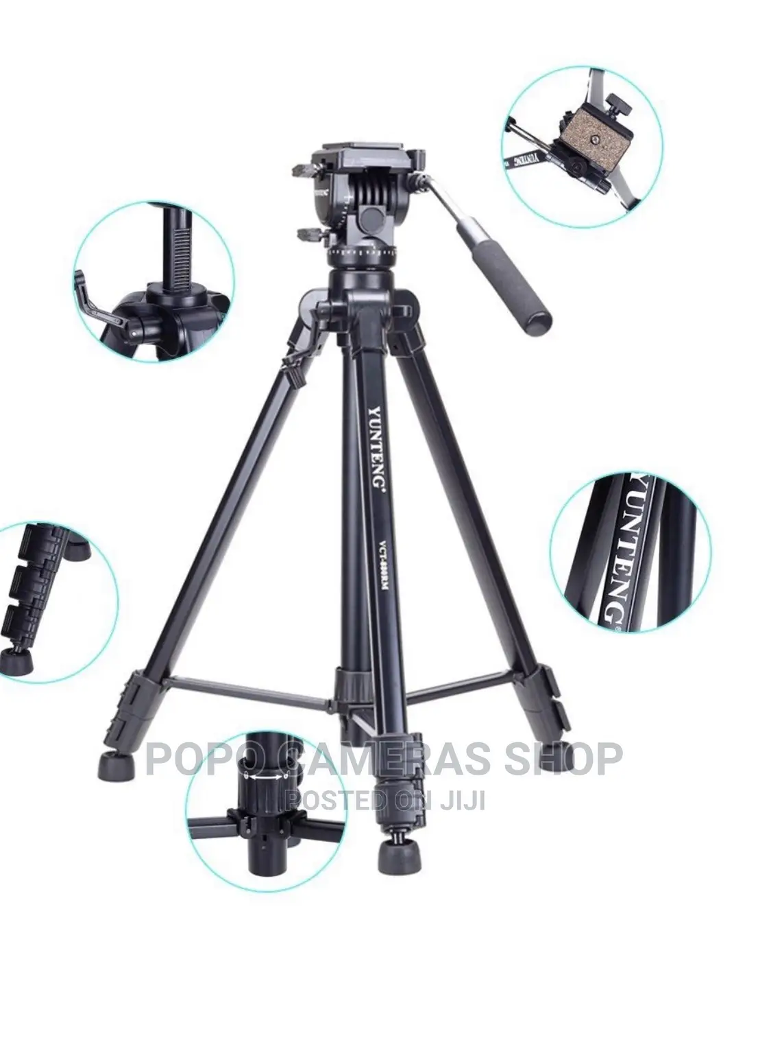 Yunteng V880 Professional Tripod