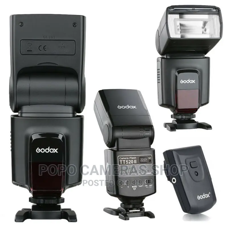 Godox TT520II Speedlight With Trigger