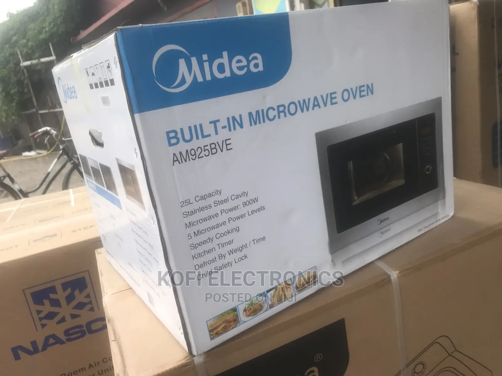 Midea 25ltr Built-In Microwave Oven - Am925bve