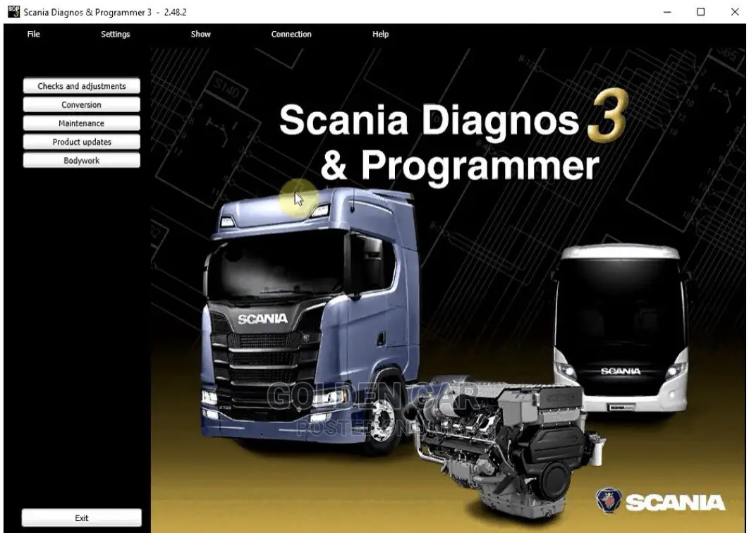 Scania Trucks Vci 3 Obd2 Diagnostic Scanner