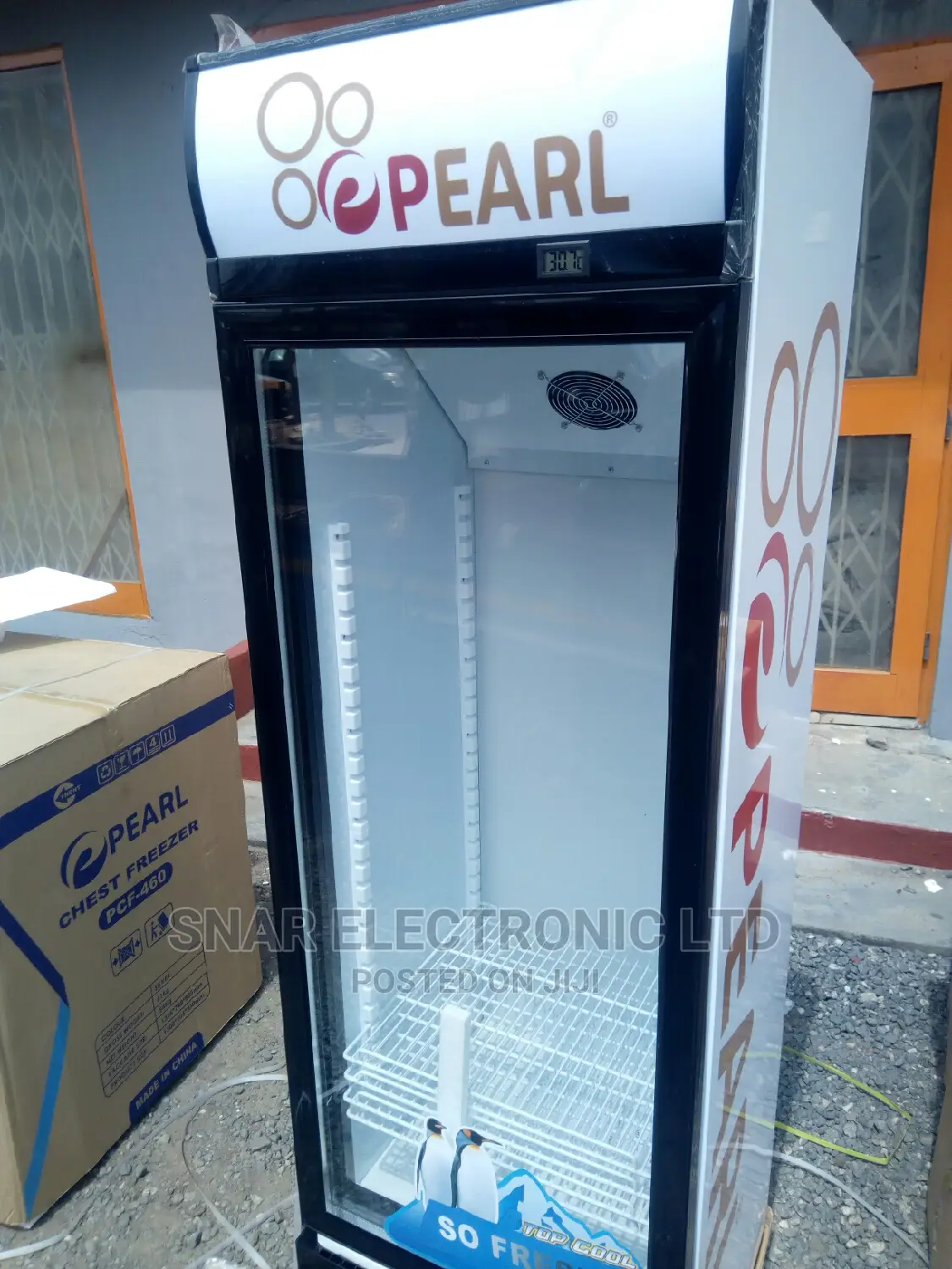 Pearl PVC 28 Showcase Fridge