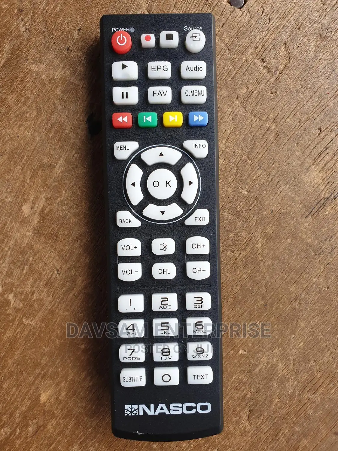 Nasco TV Remote Cool