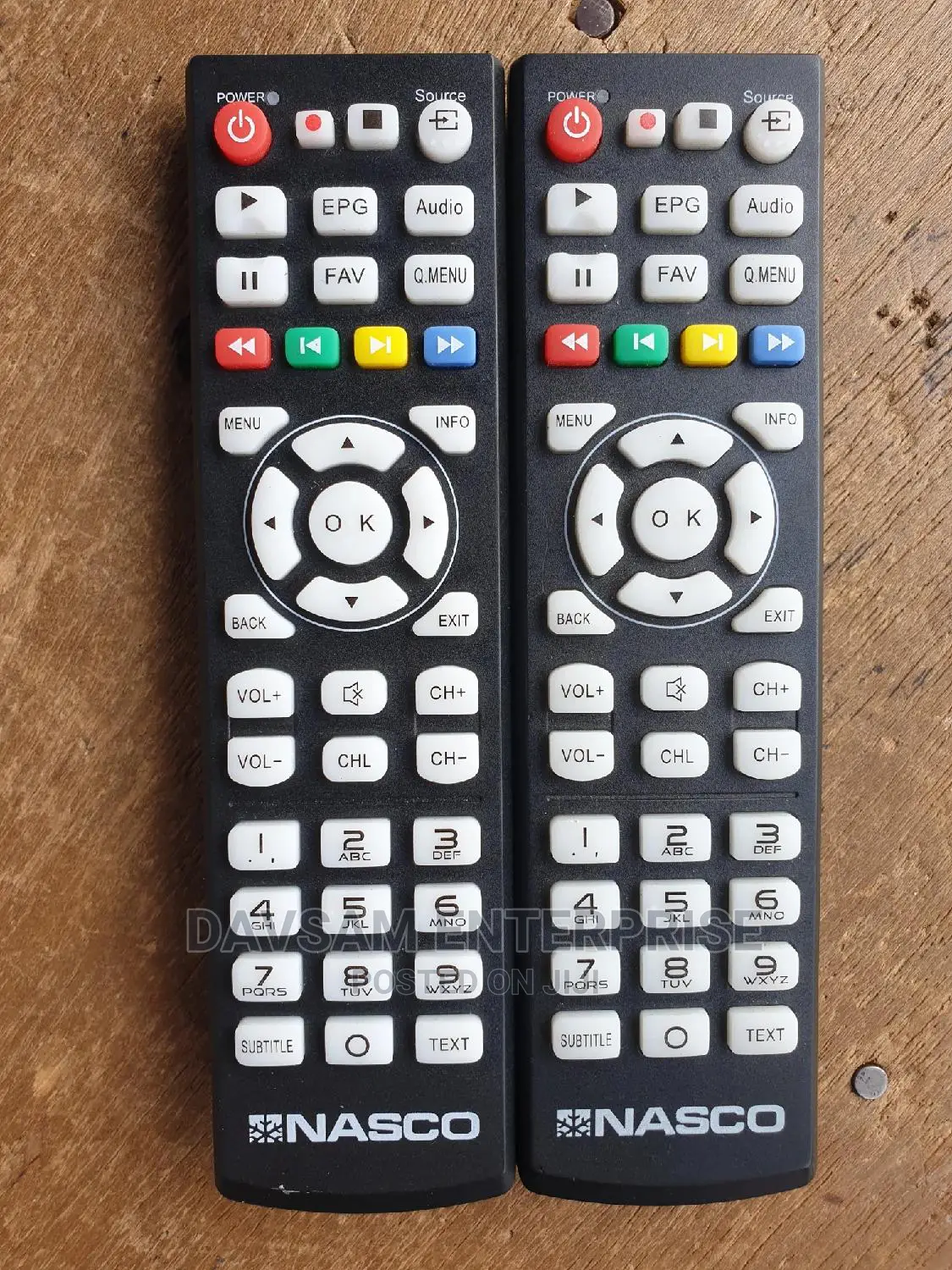 Nasco TV Remote Cool
