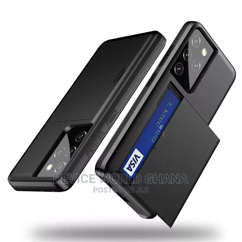 Armor Slid Card Case for Samsung S21 S21+ S21ultra S2o+ S20u