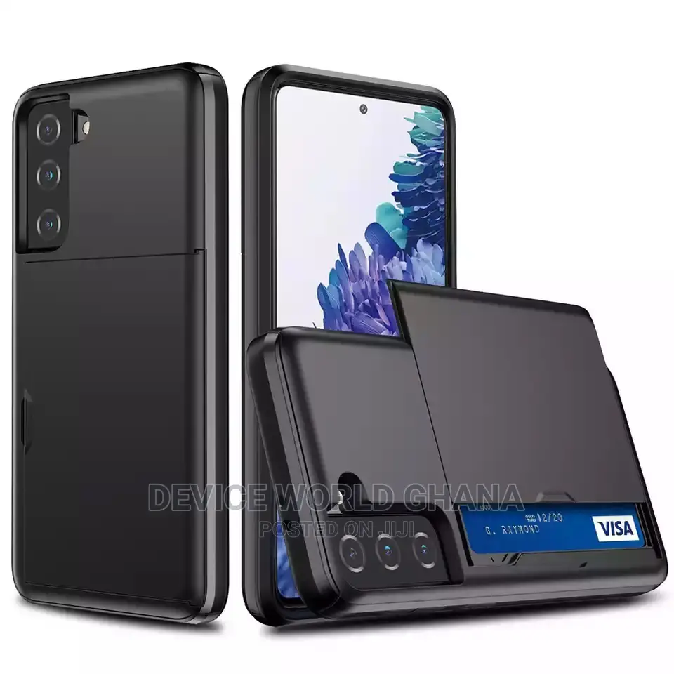 Armor Slid Card Case for Samsung S21 S21+ S21ultra S2o+ S20u