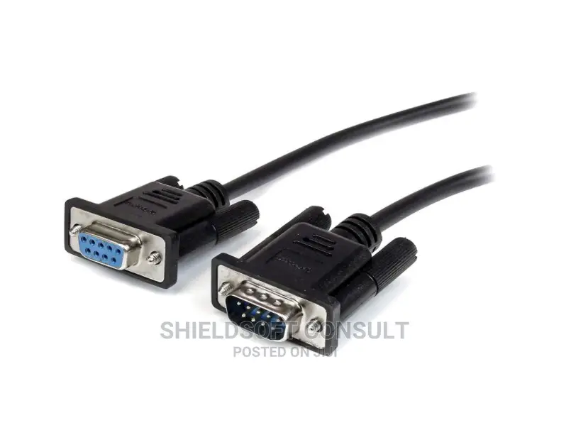 DB9 RS232 Serial Extension Cable - Male to Female Cable