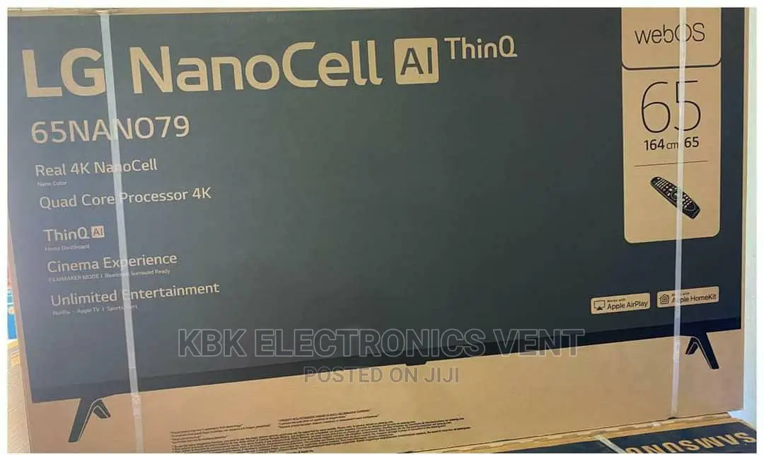 LG 65"( 65NANO763) Smart Satellite Led Tv