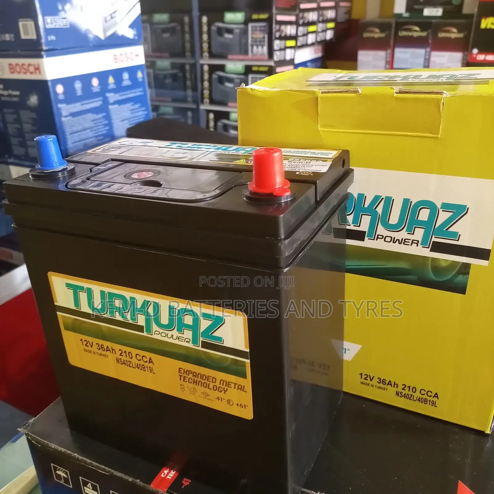 11 Plates Turkuaz Car Battery + Free Delivery