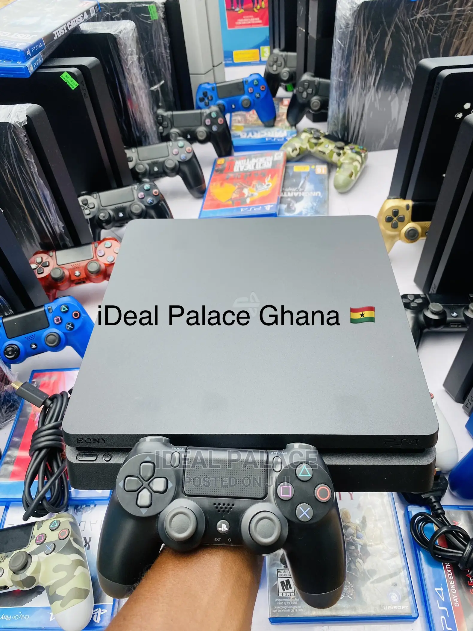 Playstation 4 Slim With 6 Games