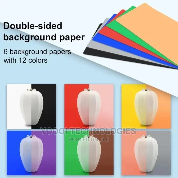 40cmm Photo Studio Light Box With 12 Color Backdrops