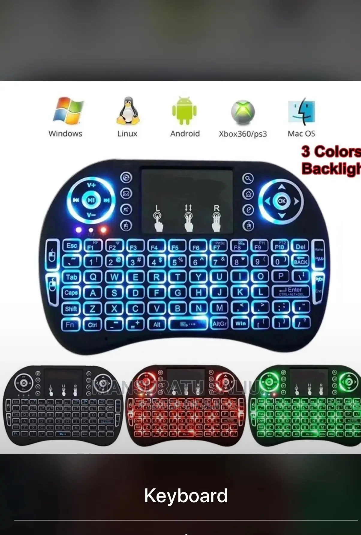 Mini Keyboard Universal for Tv