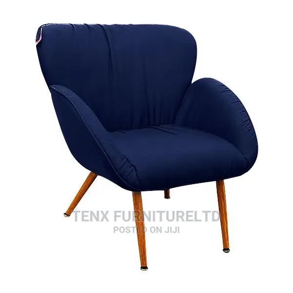 Arm Chair With Metal Legs