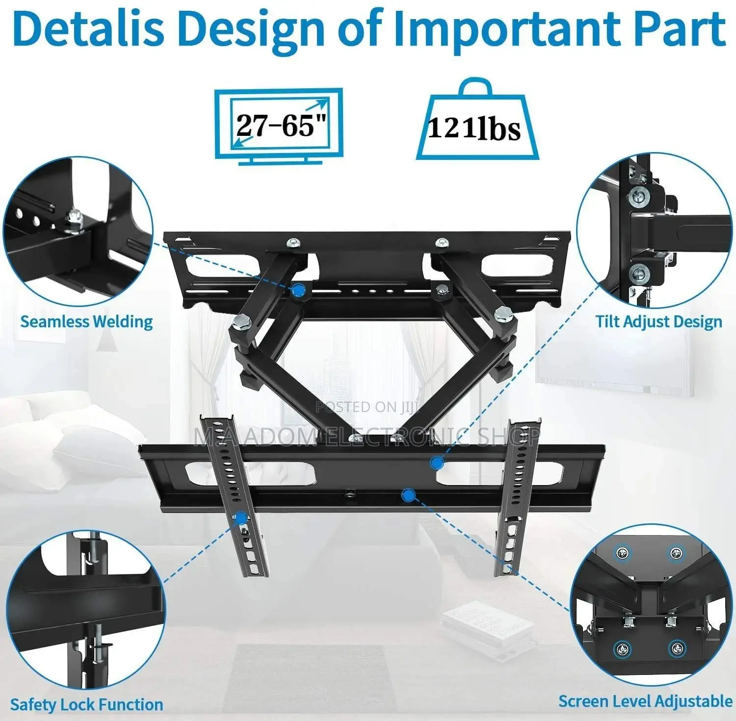 32''-70'' Adjustable Tv Wall Mount