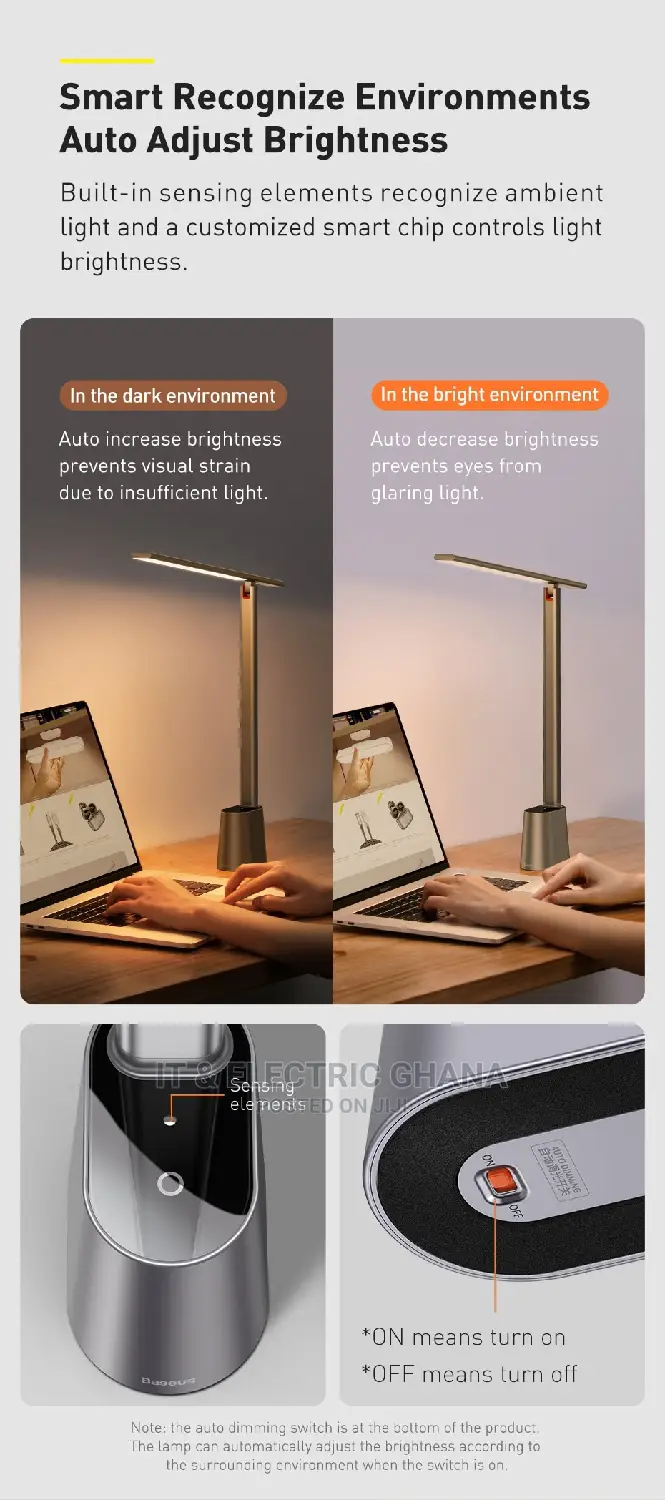 Baseus Rechargeable Smart Desk Lamp