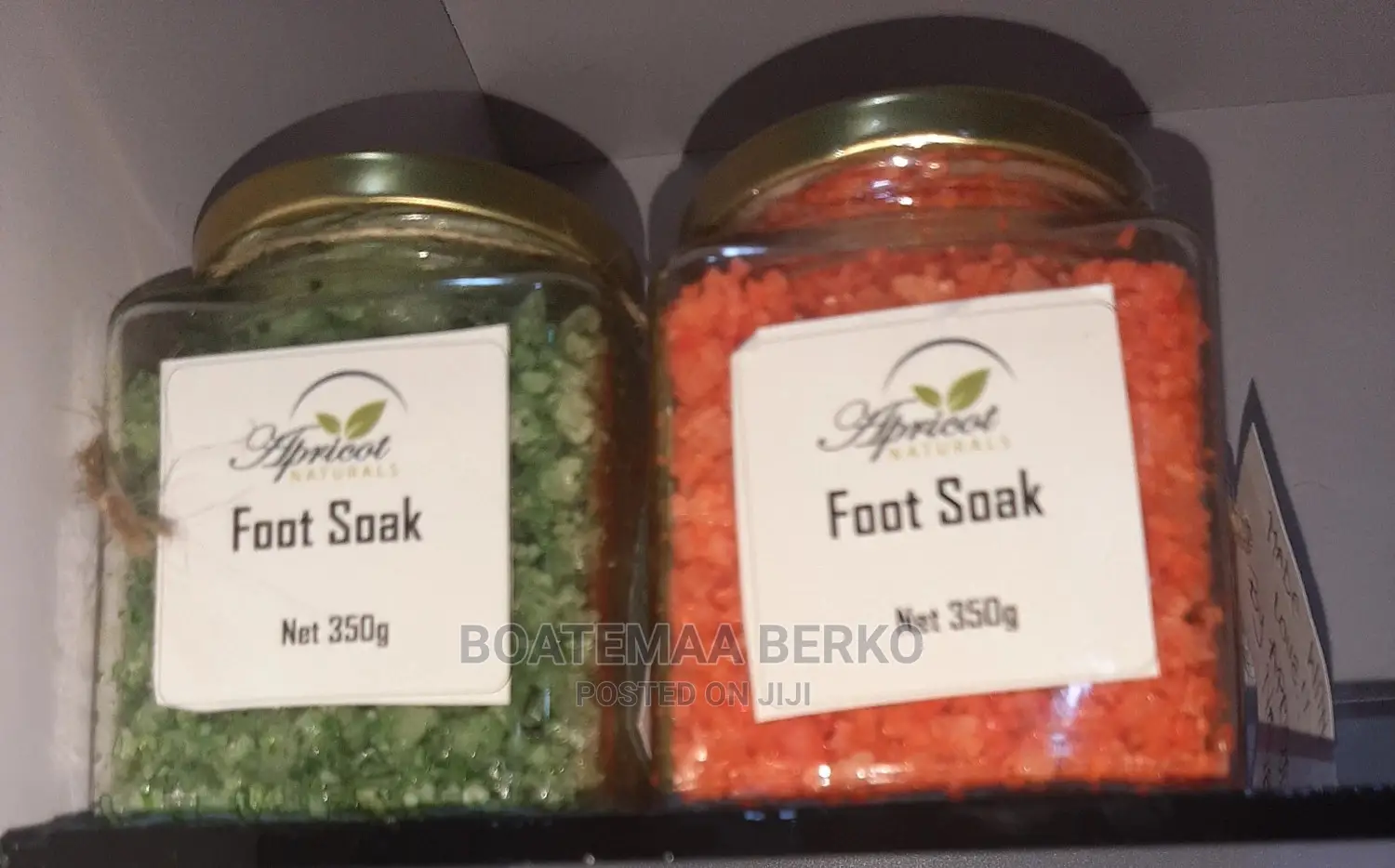 Foot Soak Scrub