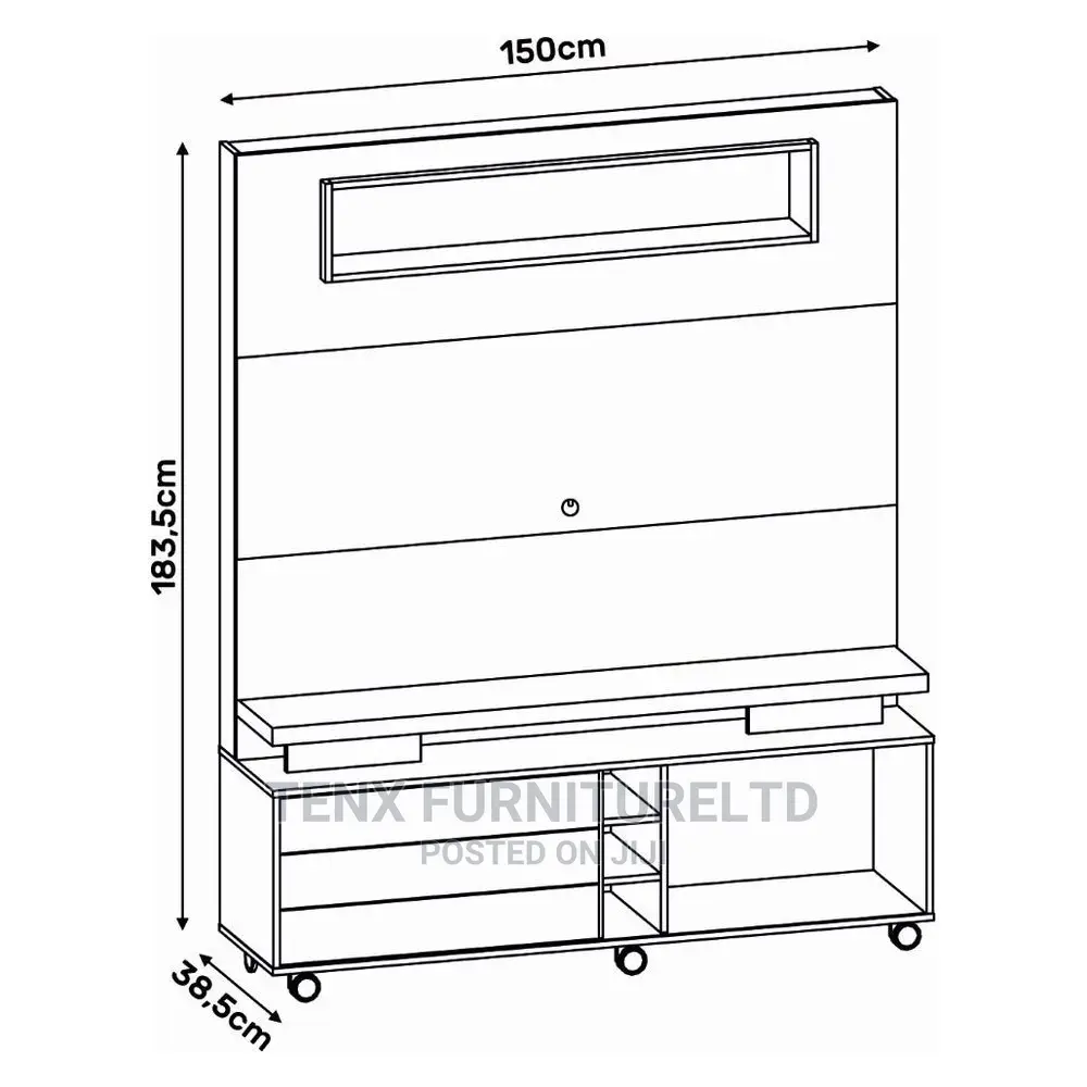 Tv Unit With Easy Access