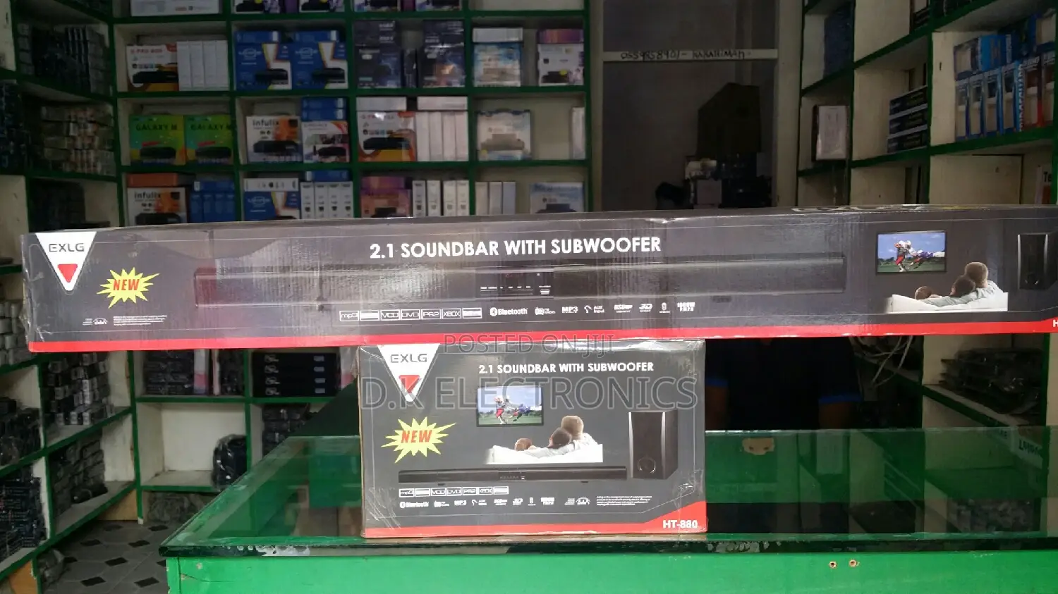 Exlg Cable Soundbar With Subwoofer